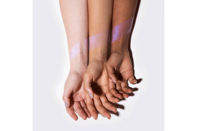Milk Makeup Face Gloss Holographic Swatch