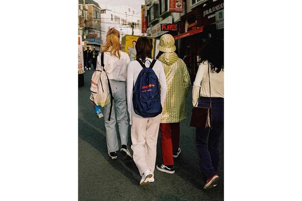 MISCHIEF's Spring/Summer 2018 Lookbook Streetwear Korean Label Fashion Retro Staple Pieces Street Style Girl Gang