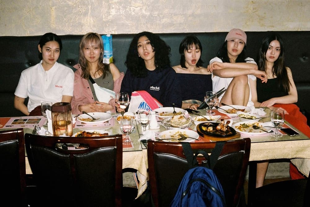 MISCHIEF's Spring/Summer 2018 Lookbook Streetwear Korean Label Fashion Retro Staple Pieces Street Style Girl Gang