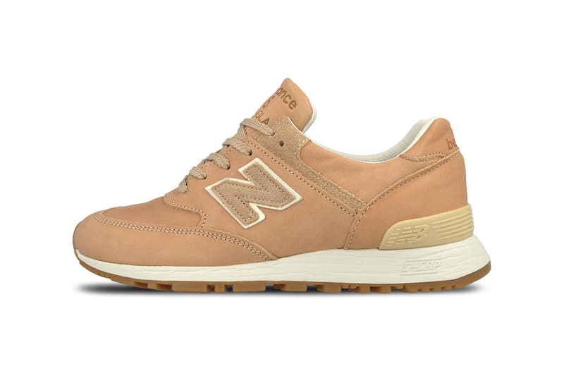 brand new with original box dziecięce New Balance YC373XH2 Horween Leather Co Rose Tanned Brown