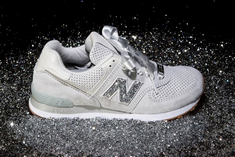 New Balance NB1 574 Swarovski Platinum