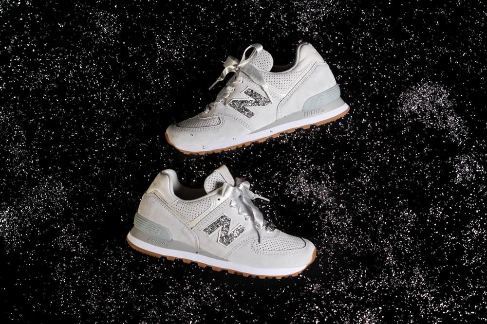 New Balance NB1 574 Swarovski Platinum