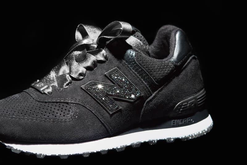 New Balance NB1 574 Swarovski Black