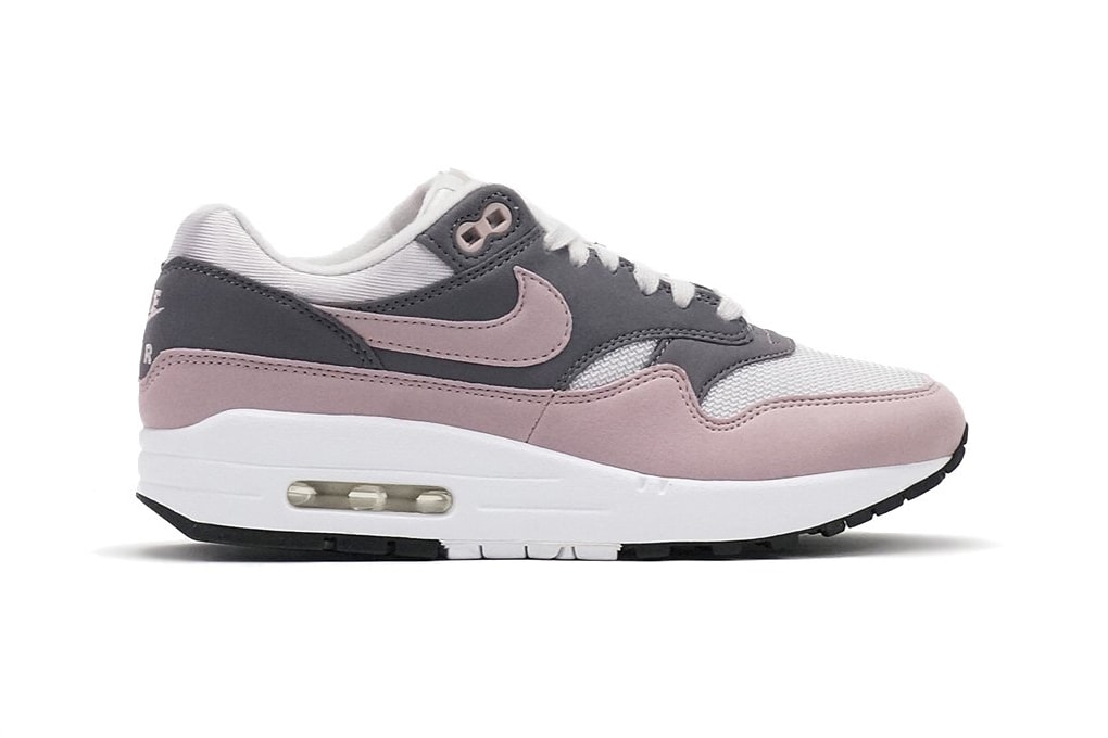 Nike Air Max 1 Vast Grey Particle Rose womens wmns sneaker retro pastel millennial pink leather