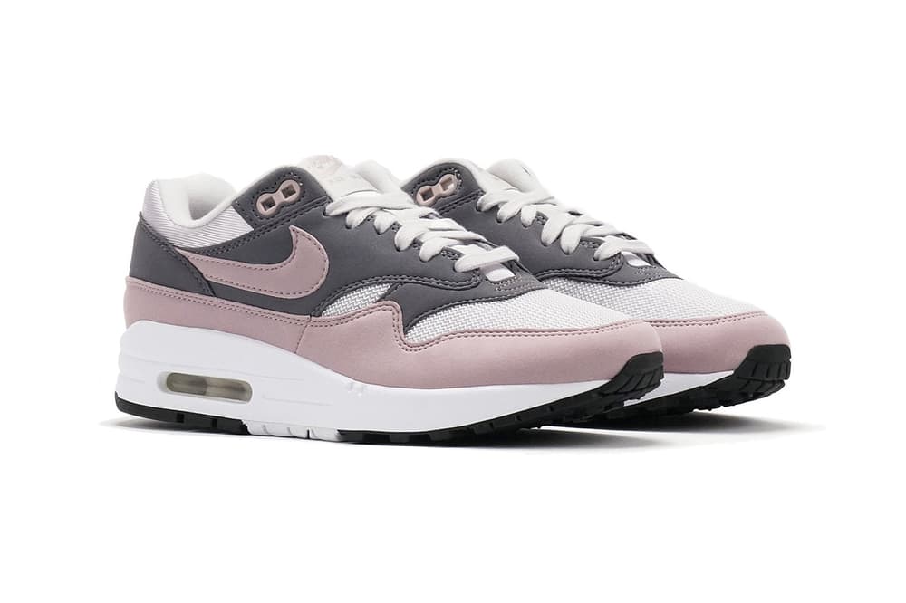 Nike Air Max 1 Vast Grey Particle Rose womens wmns sneaker retro pastel millennial pink leather