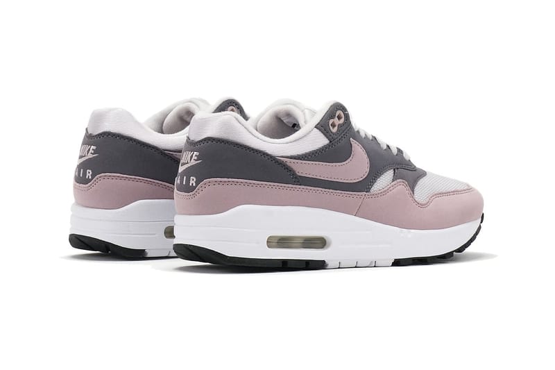 nike air max 1 vast grey particle rose