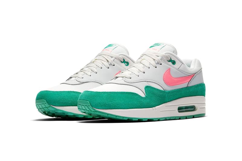 Nike Air Max 1 Watermelon Kinetic Green Sunset Pulse Pink