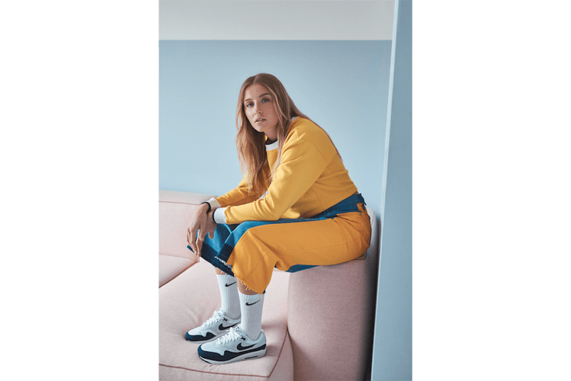 Nike Women's Only Air Max 1 Sneakers ladies girls spring 2018 particle rose grey black navy off-white cream leah williamson football soccer where to buy