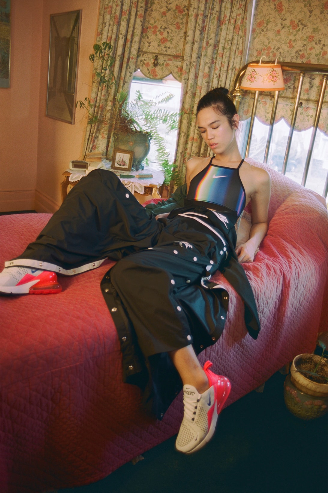 Nike Air Max 270 Sneakers Trainers Mens Women's unisex Dara Allen Transgender Trans Fashion Model Stylist Mayan Toledano