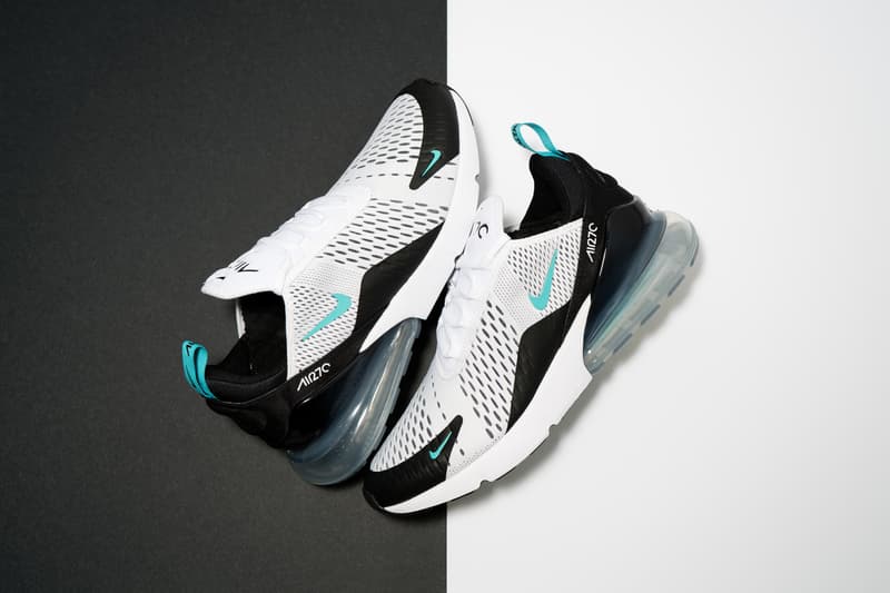 Nike Air Max 270 Black White Teal