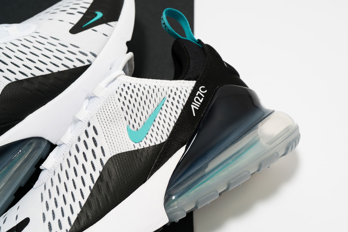 Nike Releases Air Max 270 In Black White Teal Hypebae Nike Releases Air Max 270 In Black White Teal Hypebae