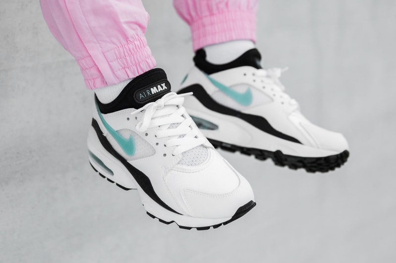 Nike Air Max 93 Dusty Cactus Turquoise Women's Ladies Girls sneakers trainers where to buy Unisex Mens monochrome Titolo