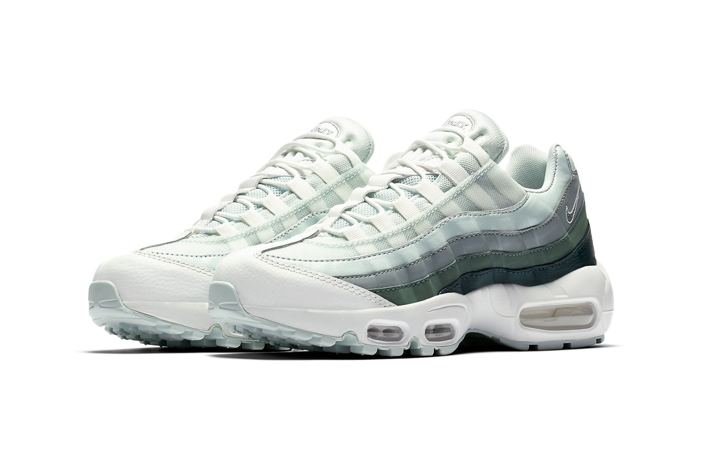 Nike Air Max 95 Green Gradient Light Dark Ombre Mint mens women's unisex sneakers trainers release info where to buy
