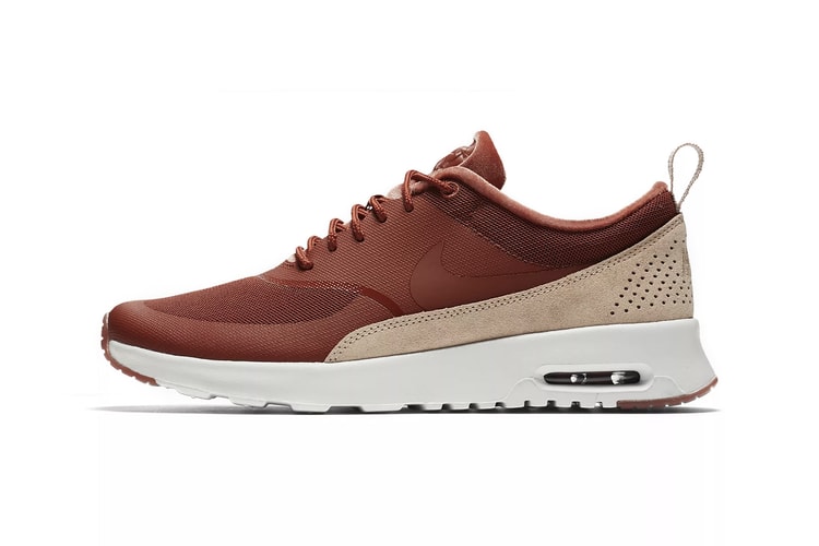 The Nike Air Max Thea LX Arrives In "Dusty Peach" Velvet