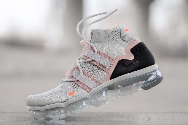 Nike's Air VaporMax Utility Gets an Updated Colorway With Pink Trim