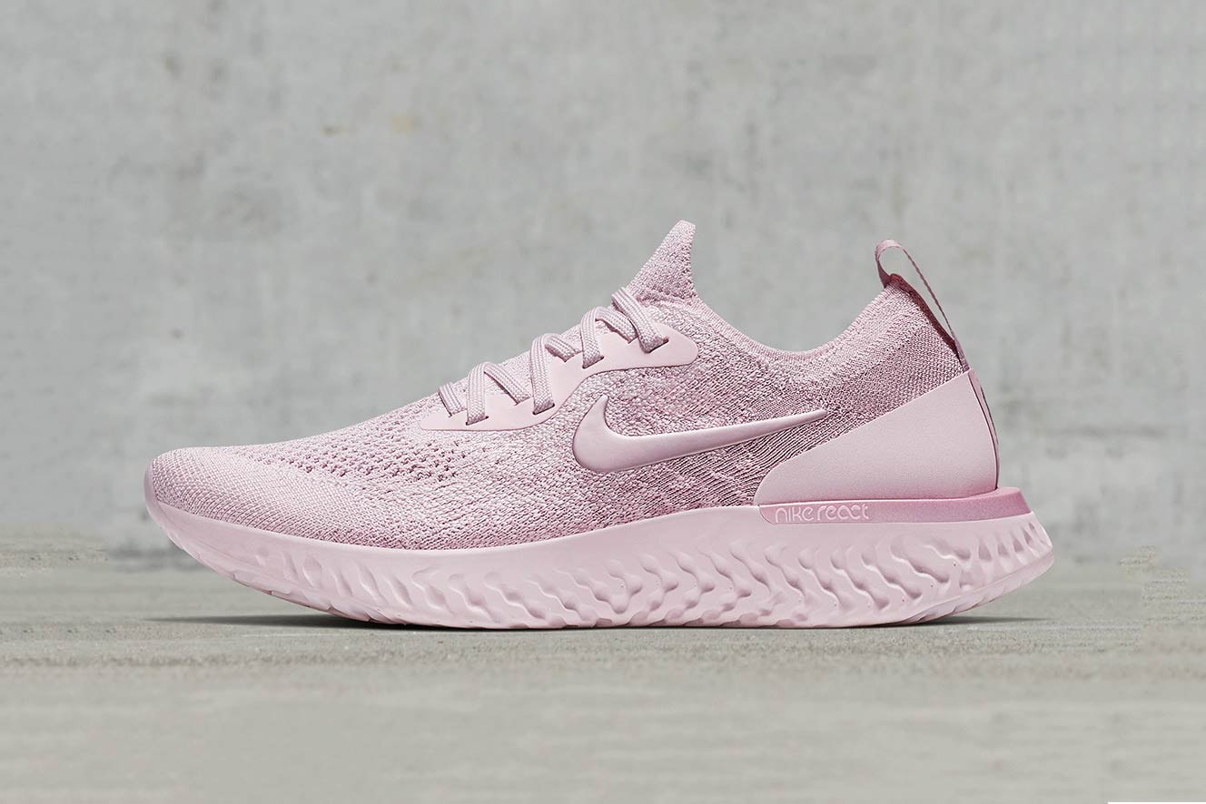 Nike Epic React Flyknit Pink Matcha
