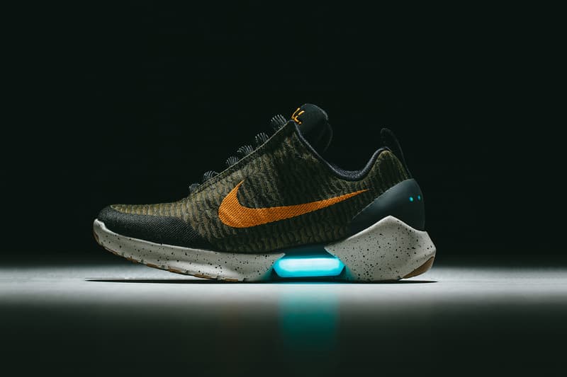 Nike HyperAdapt Self-Lacing Sneaker 1.0 New Colorways Technology White Black Green Orange