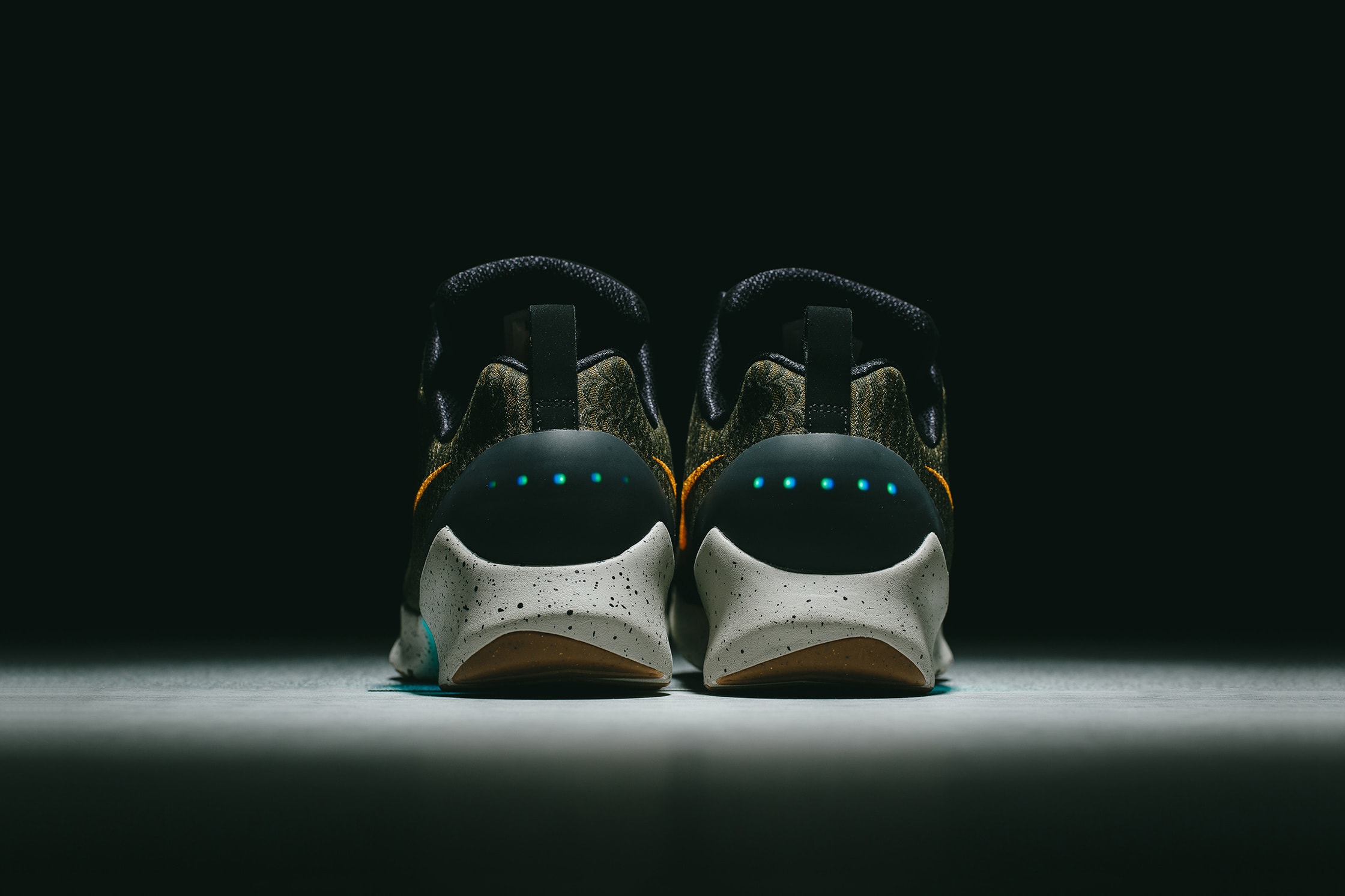 Nike HyperAdapt Self-Lacing Sneaker 1.0 New Colorways Technology White Black Green Orange