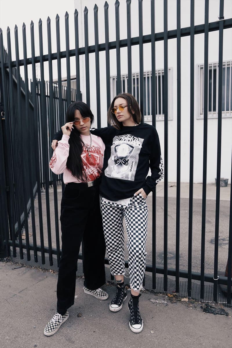 HLZBLZ "NO HARD FEELINGS" Capsule Collection Lookbook Streetwear Grunge Aesthetic T-Shirt Longsleeve Print Graphics