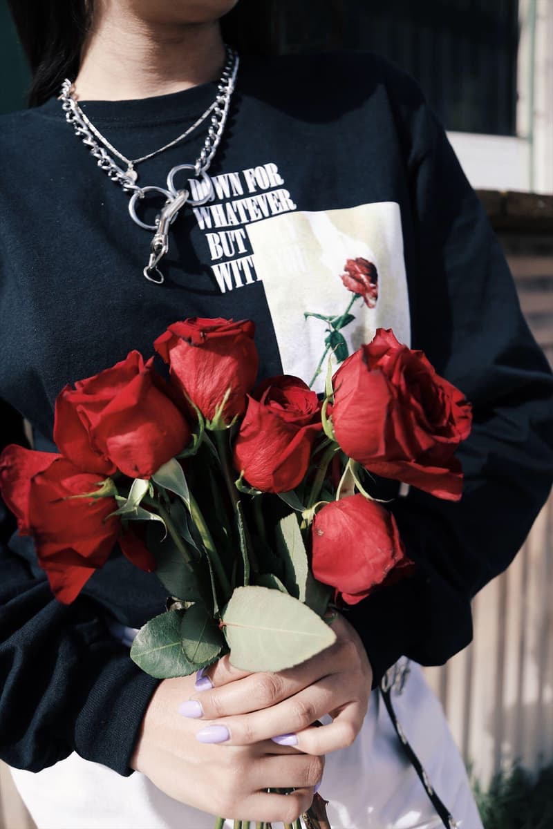 HLZBLZ "NO HARD FEELINGS" Capsule Collection Lookbook Streetwear Grunge Aesthetic T-Shirt Longsleeve Print Graphics