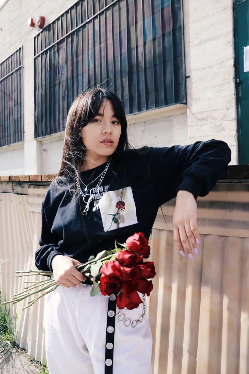 HLZBLZ "NO HARD FEELINGS" Capsule Collection Lookbook Streetwear Grunge Aesthetic T-Shirt Longsleeve Print Graphics