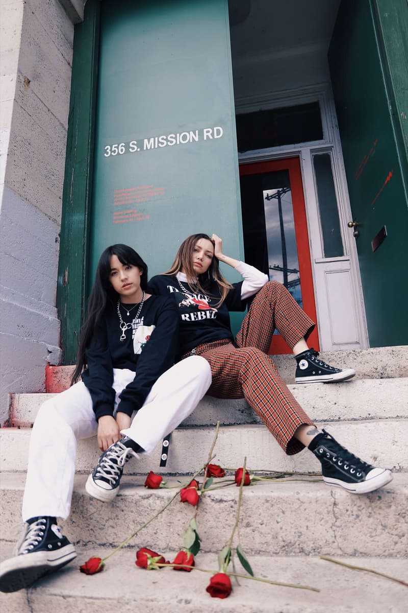 HLZBLZ "NO HARD FEELINGS" Capsule Collection Lookbook Streetwear Grunge Aesthetic T-Shirt Longsleeve Print Graphics