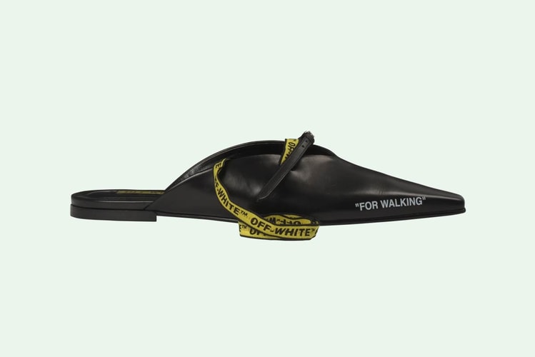 Off-White™'s "FOR WALKING" Slippers Are the Perfect Alternative to Heels