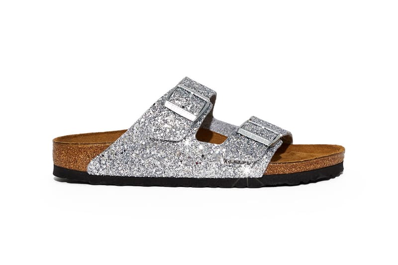 Opening Ceremony x Birkenstock Glitter Arizona Silver