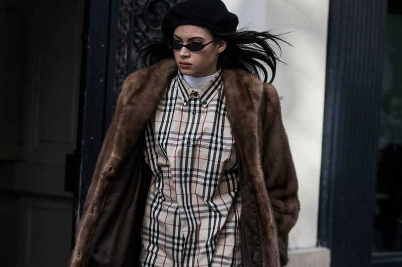 Part 1 of Our Paris Fashion Week Streetsnaps Is Full of Plaid