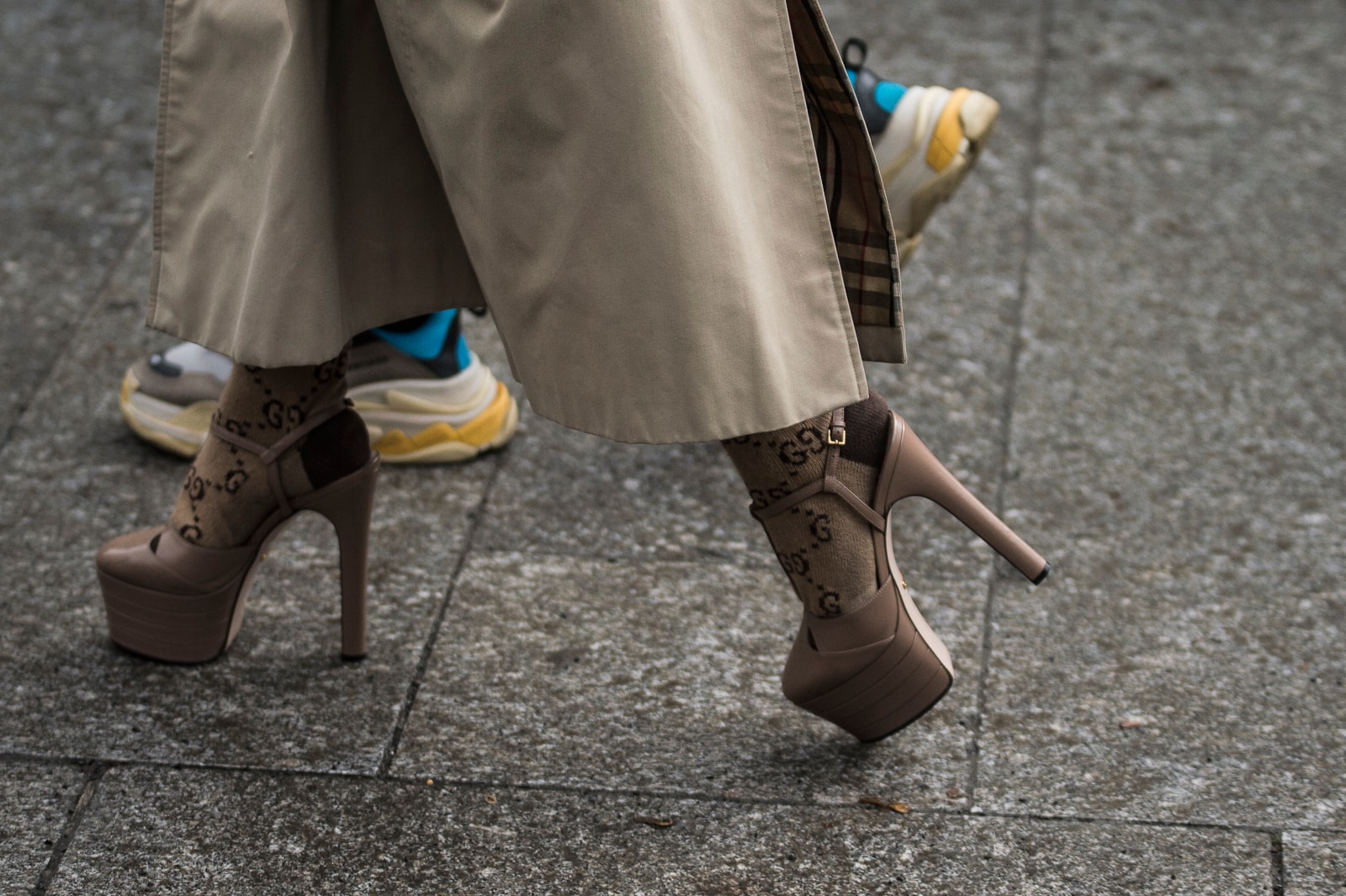 Paris Fashion Week 2018 Streetsnaps Women Gucci Socks