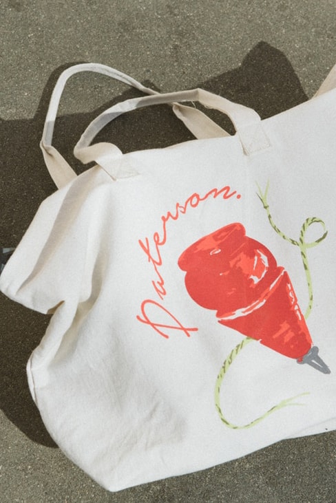 Paterson Spring/Summer 2018 Lookbook Spin Top Tote Bag