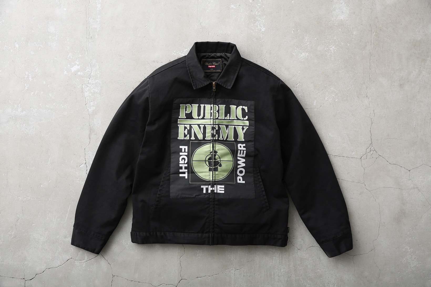 Supreme Public Enemy UNDERCOVER Jacket Black