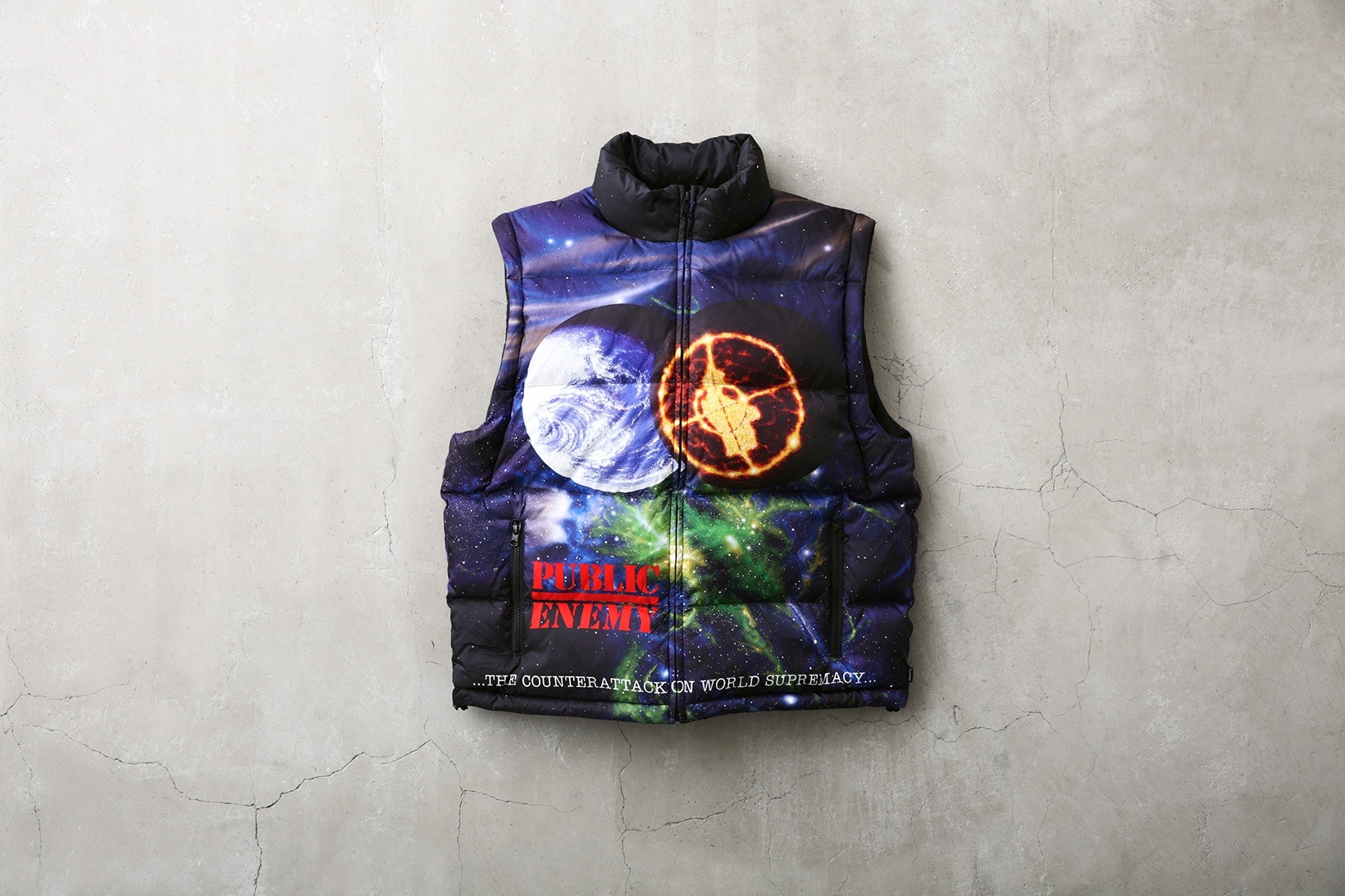 Supreme Public Enemy UNDERCOVER Puffer Vest
