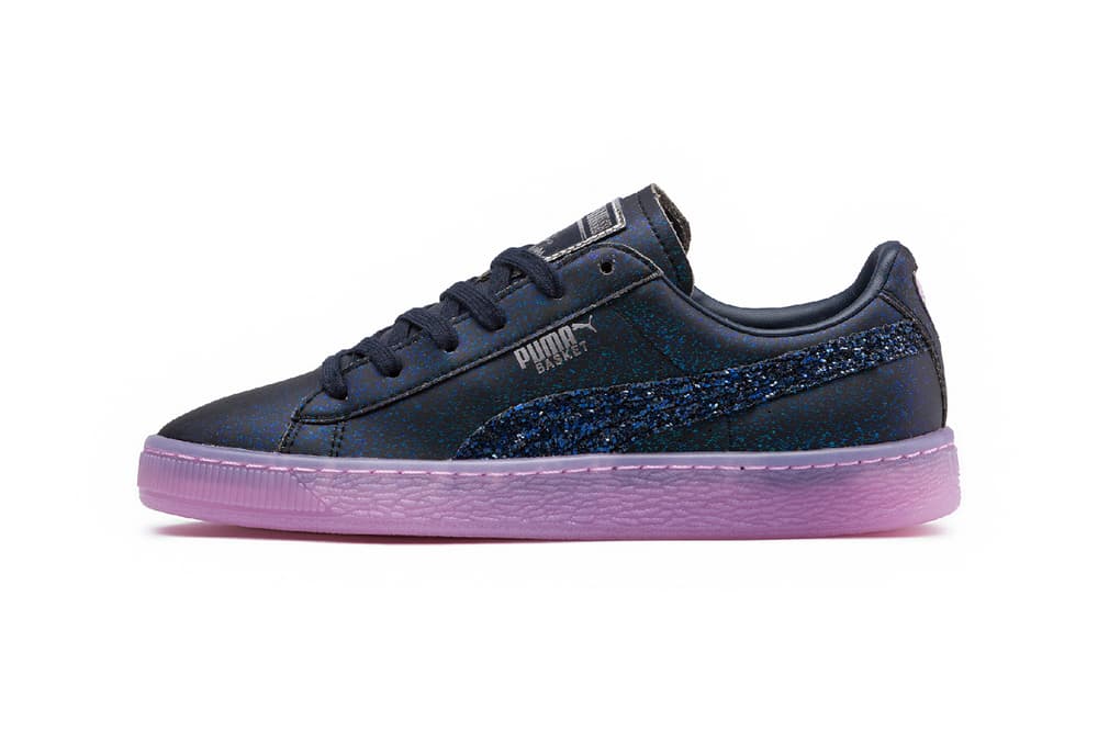 PUMA x Sophia Webster Princess Collection Basket Black Purple