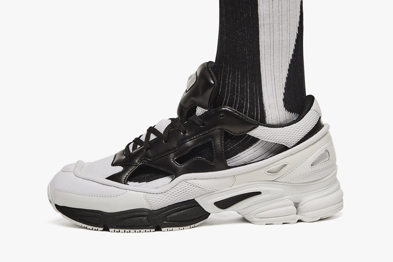 Raf Simons x adidas Ozweego Replicant Black/Cream White