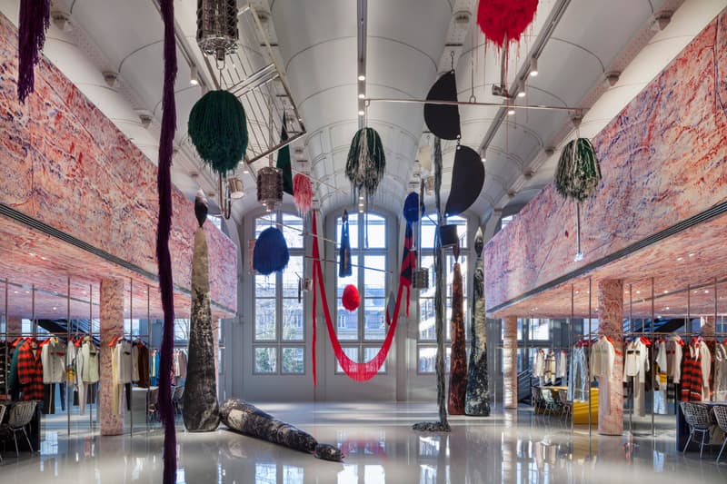 Raf Simons Calvin Klein Opens Paris Headquarters Office Space Architecture Sterling Ruby