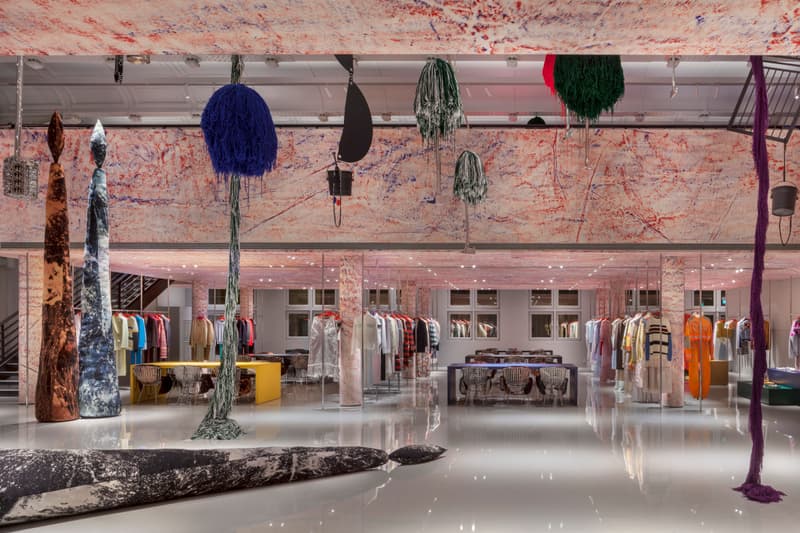 Raf Simons Calvin Klein Opens Paris Headquarters Office Space Architecture Sterling Ruby