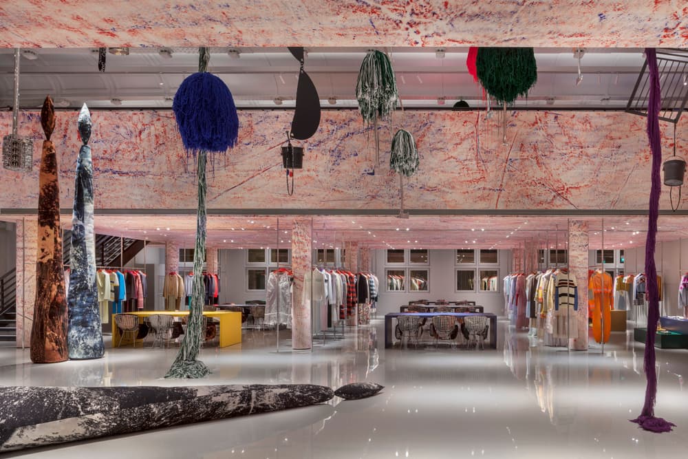 Raf Simons Calvin Klein Opens Paris Headquarters Office Space Architecture Sterling Ruby