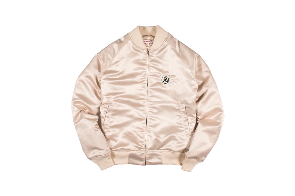 Richardson Spring/Summer 2018 Collection Souvenir Bomber Jacket Champagne
