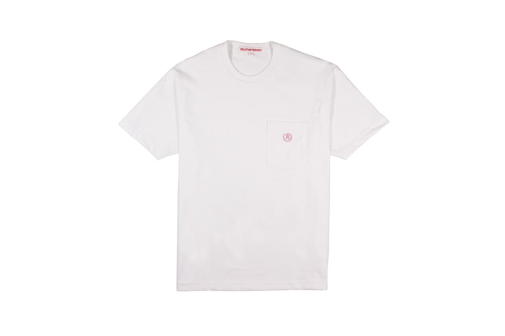 Richardson Spring/Summer 2018 Collection Glyph Pocket T-Shirt White
