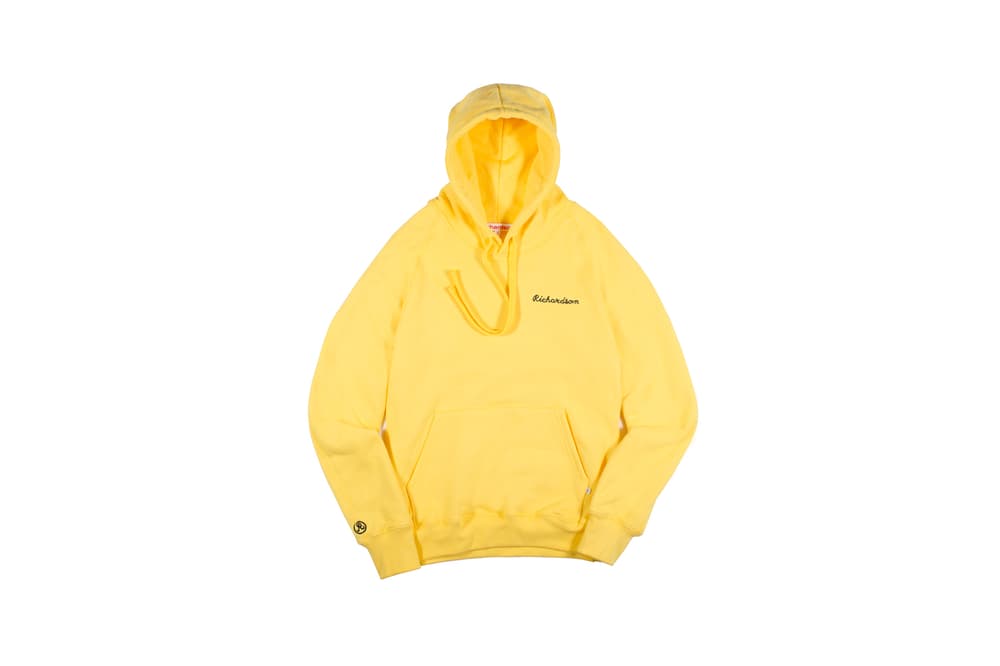Richardson Spring/Summer 2018 Collection Simple Hoodie Saffron