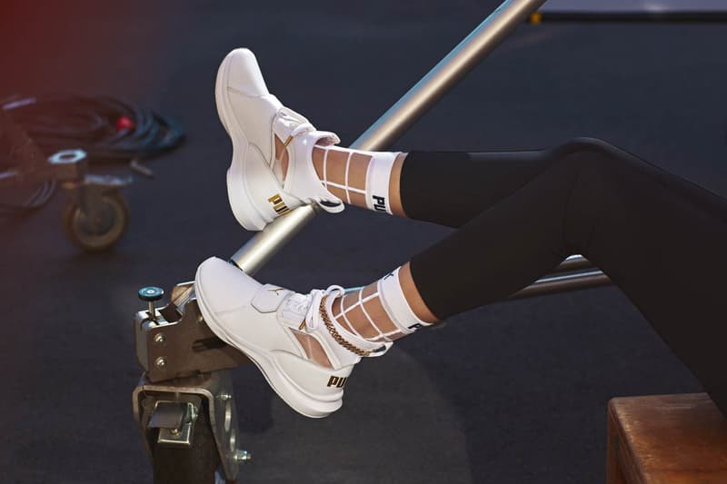 Selena Gomez PUMA Vegan Mile Rider sneakers