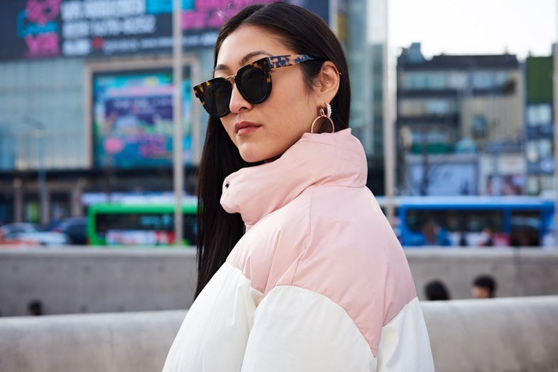 Seoul Fashion Week Fall/Winter 2018 Street Style Streetsnaps Women Streetwear Dior Off-White Nike Air Max 270 ACG Burberry