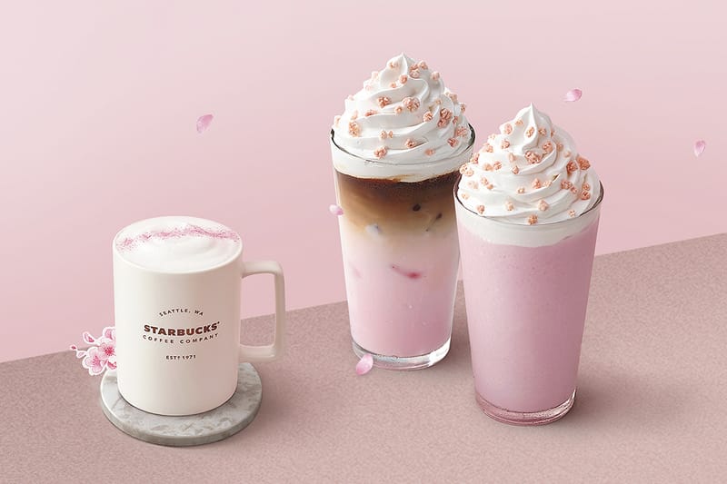 Is There Anything Sweeter Than Starbucks' New Pink Cherry Blossom Drinks?