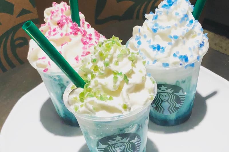 starbucks introduces crystal ball frappuccino hypebae