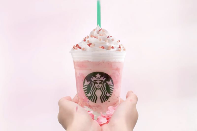 Starbucks' Newest Pink Drink Is a Strawberry Honey Blossom Crème Frappuccino