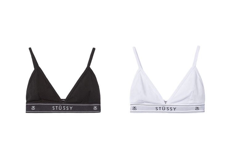 Stussy's Monochrome Logo Bras Are an Everyday Essential