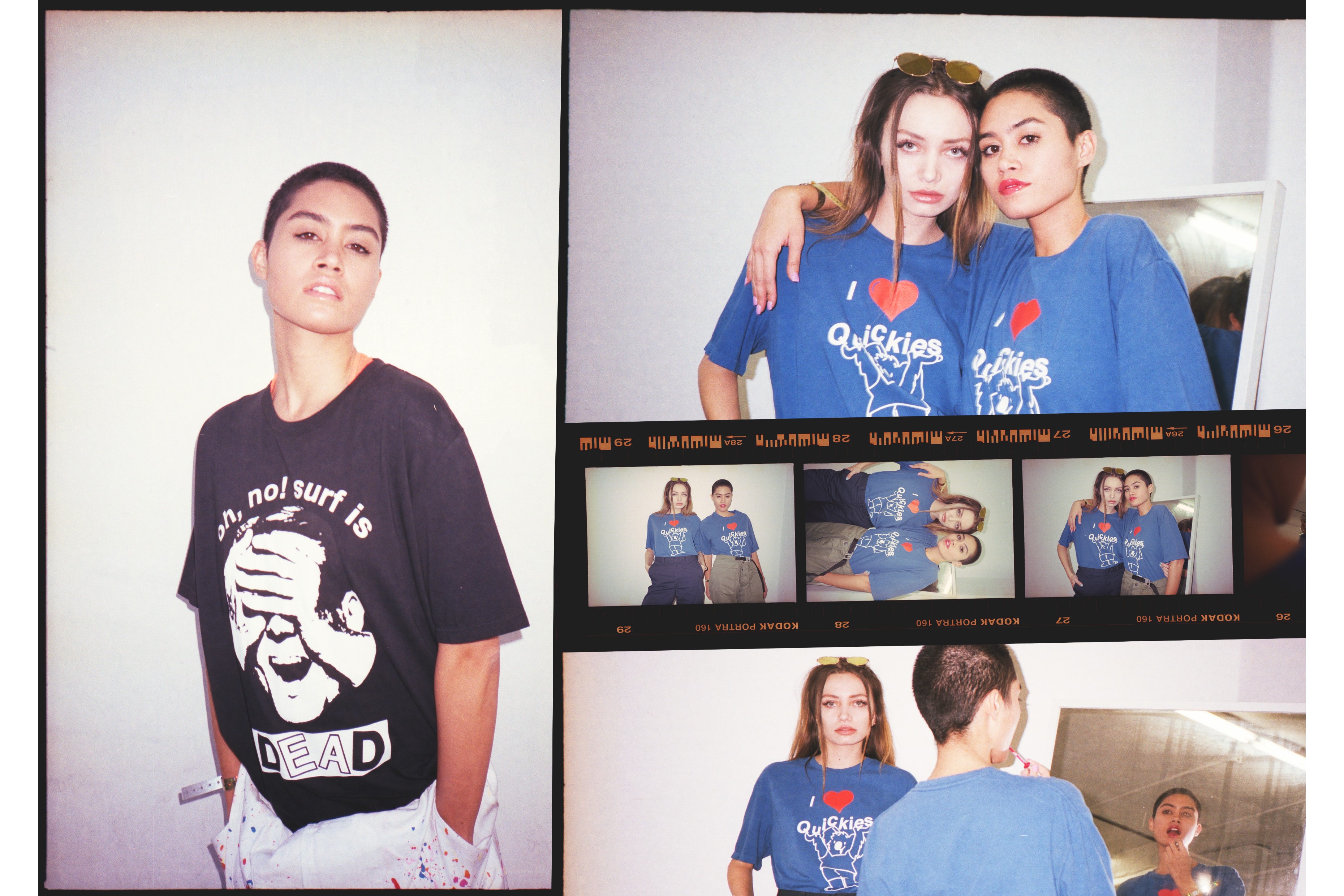 SURF IS DEAD "Dead Waves" Summer Lookbook Hoodies T-Shirt Crewneck Graphic Print Collection