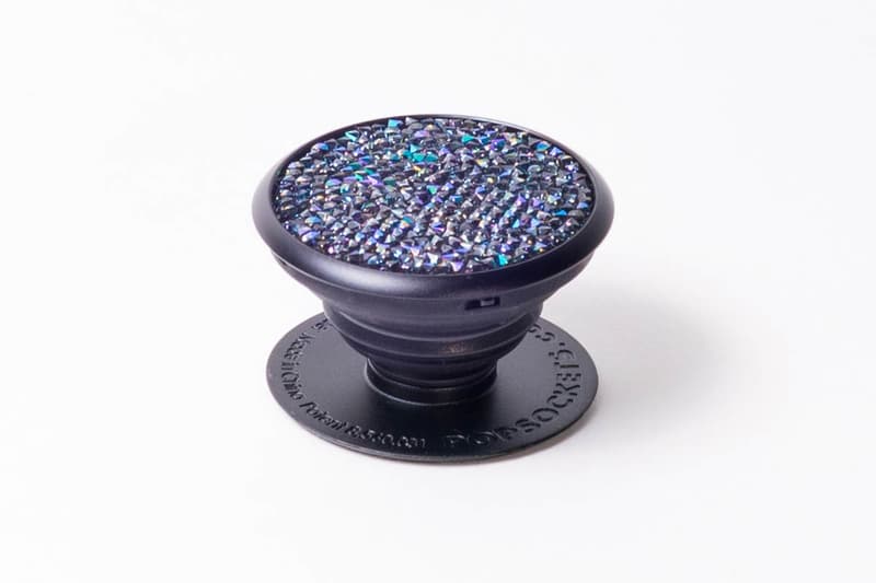 Swarovski PopSockets Phone Grip Gun Metal