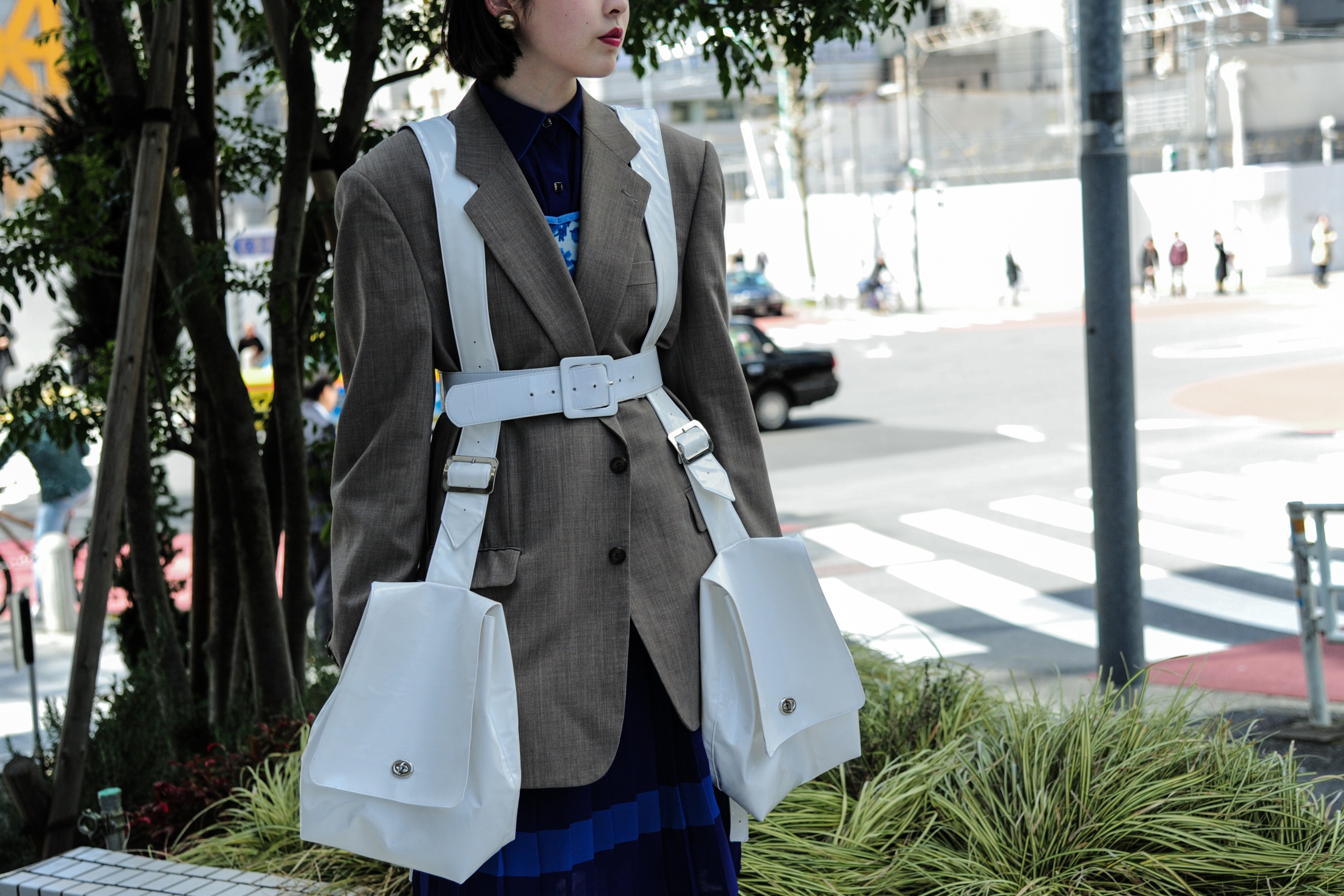 Tokyo Fashion Week 2018 Street Style Snaps Streetwear Spring Summer Streetsnaps Photography Burberry Gucci Rick Owens Nike Margiela